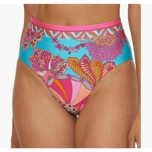 Trina Turk Women's Standard Meilani High Waisted Pants, Floral Print